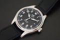  Shop Authentic IWC Pilot's Mark XVIII 40mm Black Dial Black Leather Strap Watch for Men - IW327001 - Luxxuri