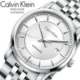  Shop Authentic Calvin Klein Infinity Automatic Silver Dial Silver Steel Strap Watch for Men - K5S34146 - Luxxuri