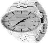  Shop Authentic Calvin Klein Infinity Automatic Silver Dial Silver Steel Strap Watch for Men - K5S34146 - Luxxuri