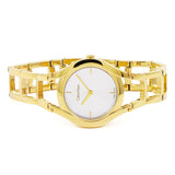  Shop Authentic Calvin Klein Class White Dial Gold Steel Strap Watch for Women - K6R23526 - Luxxuri