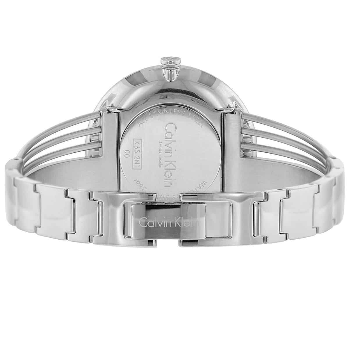  Shop Authentic Calvin Klein Drift Silver Dial Silver Steel Strap Watch for Women - K6S2N116 - Luxxuri
