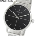  Shop Authentic Calvin Klein Even Black Dial Silver Mesh Bracelet Watch for Women - K7B21121 - Luxxuri