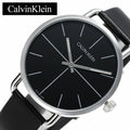  Shop Authentic Calvin Klein Evan Black Dial Black Leather Strap Watch for Men - K7B211CZ - Luxxuri