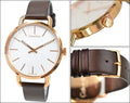  Shop Authentic Calvin Klein Even Silver Dial Brown Leather Strap Watch for Men - K7B216G6 - Luxxuri
