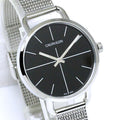  Shop Authentic Calvin Klein Even Black Dial Silver Mesh Bracelet Watch for Women - K7B23121 - Luxxuri
