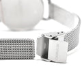  Shop Authentic Calvin Klein Even Black Dial Silver Mesh Bracelet Watch for Women - K7B23121 - Luxxuri