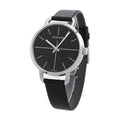  Shop Authentic Calvin Klein Even Black Dial Black Leather Strap Watch for Women  - K7B231CZ - Luxxuri