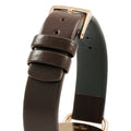  Shop Authentic Calvin Klein Even White Dial Brown Leather Strap Watch for Women - K7B236G6 - Luxxuri