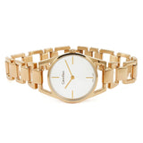  Shop Authentic Calvin Klein Dainty White Dial Rose Gold Steel Strap Watch for Women - K7L23646 - Luxxuri