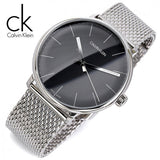  Shop Authentic Calvin Klein High Noon Black Dial Silver Mesh Bracelet Watch for Men - K8M21121 - Luxxuri