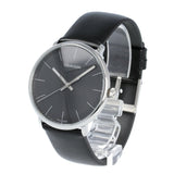  Shop Authentic Calvin Klein High Noon Quartz Black Dial Black Leather Strap Watch for Men - K8M211C1 - Luxxuri