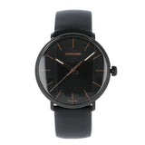  Shop Authentic Calvin Klein High Noon Quartz Black Dial Black Leather Strap Watch for Men - K8M214CB - Luxxuri