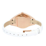  Shop Authentic Calvin Klein Rebel White Grey Dial White Leather Strap Watch for Women - K8P236L6 - Luxxuri