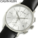  Shop Authentic Calvin Klein Posh Silver Dial Black Leather Strap Watch for Men - K8Q371C6 - Luxxuri