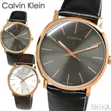  Shop Authentic Calvin Klein Posh Black Dial Black Leather Strap Watch for Men - K8Q316C3 - Luxxuri
