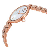  Shop Authentic Emporio Armani Arianna Analog Mother of Pearl Dial Rose Gold Steel Strap Watch For Women - AR11196 - Luxxuri