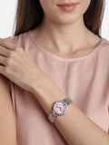  Shop Authentic Fossil Virginia Pink Dial Silver Steel Strap Watch for Women - ES3504 - Luxxuri