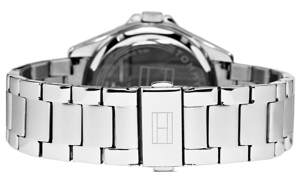  Shop Authentic Tommy Hilfiger Erik Chronograph Blue Dial Silver Steel Strap Watch for Men - 1791366 - Luxxuri