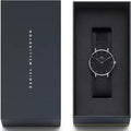  Shop Authentic Daniel Wellington Petite Ashfield Black Dial Black Mesh Strap Watch For Women - DW00100246 - Luxxuri