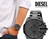 Shop Authentic Diesel Mega Chief Chronograph Grey Dial Gunmetal Men's Watch - DZ4282 - Luxxuri