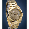  Shop Authentic Guess Connoisseur Gold Dial Gold Steel Strap Watch for Men - GW0265G2 - Luxxuri