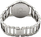  Shop Authentic Calvin Klein Stately Black Dial Silver Steel Strap Watch for Women - K3G2312S - Luxxuri