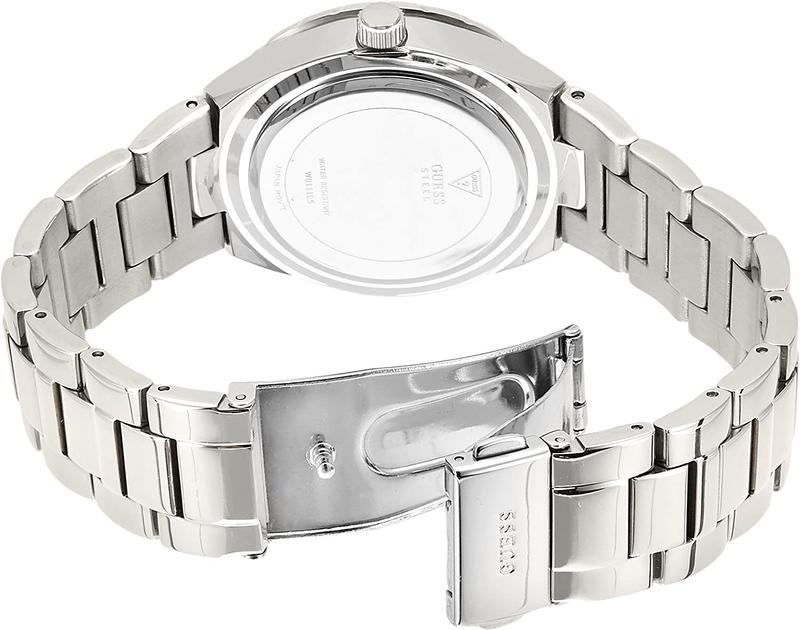  Shop Authentic Guess Viva Quartz Silver Dial Silver Steel Strap Watch For Women - W0111l1 - Luxxuri