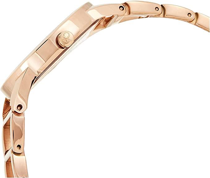  Shop Authentic Calvin Klein Stately White Dial Gold Steel Strap Watch for Women - K3G2362W - Luxxuri