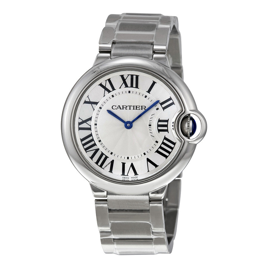  Shop Authentic Cartier Ballon Bleu De Cartier Silver Dial Silver Steel Strap Watch for Women - W69011Z4 - Luxxuri