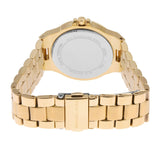  Shop Authentic Michael Kors Lennox Three-Hand Silver Dial Gold Steel Strap Watch For Women - MK7278 - Luxxuri