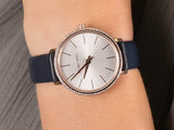  Shop Authentic Michael Kors Pyper Analog White Dial Black Leather Strap Watch For Women - MK2804 - Luxxuri