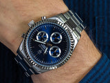  Shop Authentic Maserati Competizione Chronograph Quartz Blue Dial Watch For Men - R8853100022 - Luxxuri