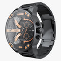  Shop Authentic Diesel Big Daddy Black Dial Black Steel Strap Watch For Men - DZ7312 - Luxxuri