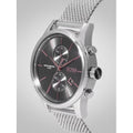  Shop Authentic Hugo Boss Jet Chronograph Grey Dial Silver Mesh Bracelet Watch for Men - 1513440 - Luxxuri