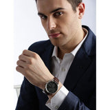  Shop Authentic Hugo Boss Navigator Grey Dial Brown Leather Strap Watch for Men - 1513494 - Luxxuri