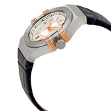  Shop Authentic Maserati Potenza Diamonds Silver Dial Blue Leather Strap Watch For Women - R8851108502 - Luxxuri