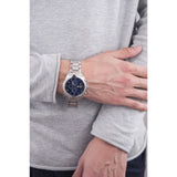 Shop Authentic Maserati Traguardo Blue Dial Silver Steel Strap Watch For Men - R8853112505 - Luxxuri
