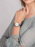  Shop Authentic Emporio Armani Gianni T Bar White Crystal Pave Dial Silver Stainless Steel Strap Watch For Women - AR1925 - Luxxuri