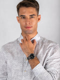  Shop Authentic Fossil The Commuter Black Dial Silver Steel Strap Watch for Men - FS5391 - Luxxuri