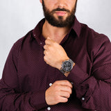  Shop Authentic Tommy Hilfiger Evan Grey Dial Silver Mesh Bracelet Watch for Men - 1710396 - Luxxuri