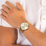  Shop Authentic Tommy Hilfiger Daniel White Dial Gold Steel Strap Watch for Men - 1710415 - Luxxuri