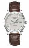  Shop Authentic Longines Master Collection Automatic 38.5mm Silver Diamond Dial Brown Leather Strap Watch for Men - L2.755.4.77.3 - Luxxuri