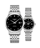  Shop Authentic Longines Record Automatic Stainless Steel 40mm Watch for Men - L2.821.4.57.6 - Luxxuri