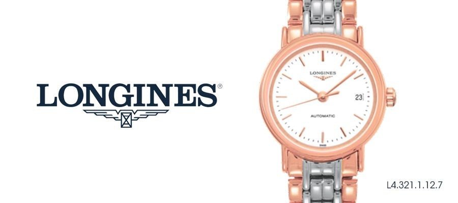  Shop Authentic Longines Presence 30mm Automatic Two Tone Watch for Women - L4.321.1.12.7 - Luxxuri