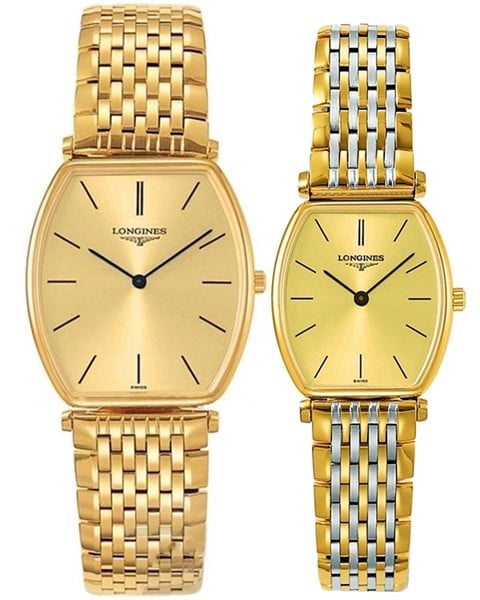  Shop Authentic Longines La Grande Classique Tonneau 22 Yellow Gold Watch for Women - L4.205.2.32.7 - Luxxuri