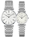  Shop Authentic Longines La Grande Classique White Dial Silver Steel Strap Watch for Women - L4.209.4.71.6 - Luxxuri