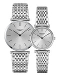 Shop Authentic Longines La Grande Classique De Longines Silver Dial Silver Steel Strap Watch for Women - L4.755.4.72.6 - Luxxuri