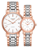  Shop Authentic Longines Presence 30mm Automatic Two Tone Watch for Women - L4.321.1.12.7 - Luxxuri