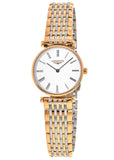  Shop Authentic Longines La Grande Classique De Longines White Dial Two Tone Mesh Bracelet Watch for Women - L4.209.1.91.7 - Luxxuri