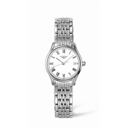  Shop Authentic Longines Lyre White Dial Silver Stainless Steel Watch for Women - L4.259.4.11.6 - Luxxuri
